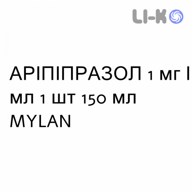 АРИПИПРАЗОЛ - ARIPIPRAZOLO раствор оральный 1 мг/мл 1 шт 150 мл MYLAN АРИПИПРАЗОЛ - ARIPIPRAZOLO раствор оральный 1 мг/мл 1 шт 150 мл MYLAN