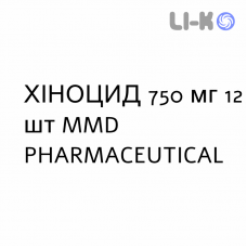 ХИНОЦИД - CHINOCID таблетки в оболочке 750 мг 12 шт MMD PHARMACEUTICAL