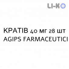 КРАТИВ - CRATIV таблетки в оболочке 40 мг 28 шт AGIPS FARMACEUTICI