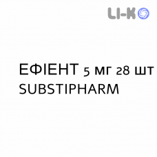 ЭФИЕНТ - EFIENT таблетки в оболочке 5 мг 28 шт SUBSTIPHARM