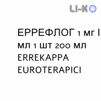 ЭРРЕФЛОГ - ERREFLOG ополаскиватель 1 мг/мл 1 шт 200 мл ERREKAPPA EUROTERAPICI