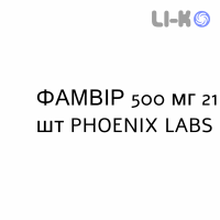 ФАМВИР - FAMVIR таблетки в оболочке 500 мг 21 шт PHOENIX LABS