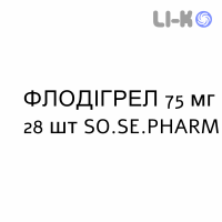 ФЛОДИГРЕЛЬ - FLODIGREL таблетки в оболочке 75 мг 28 шт SO.SE.PHARM