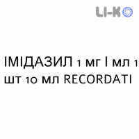 ИМИДАЗИЛ - IMIDAZYL капли глазные 1 мг/мл 1 шт 10 мл RECORDATI