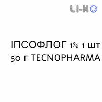 ИПСОФЛОГ - IPSOFLOG крем дерматологический 1% 1 шт 50 г TECNOPHARMA
