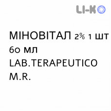 МИНОВИТАЛ - MINOVITAL раствор для кожи 2% 1 шт 60 мл LAB.TERAPEUTICO M.R.