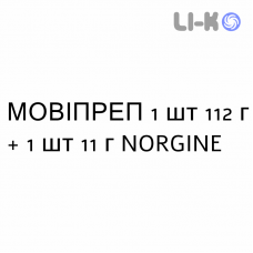 МОВИПРЕП - MOVIPREP апельсин раствор орально 1 шт 112 г + 1 шт 11 г NORGINE