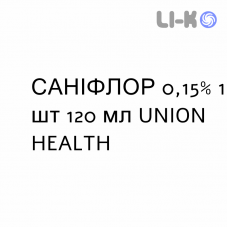 САНИФЛОР - SANIFLOR ополаскиватель 0,15% 1 шт 120 мл UNION HEALTH